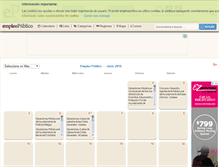Tablet Screenshot of empleopublico.eu